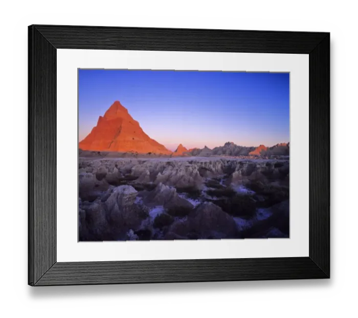 Framed Print : Badlands National Park in South Dakota Framed Print : Badlands National Park in South Dakota