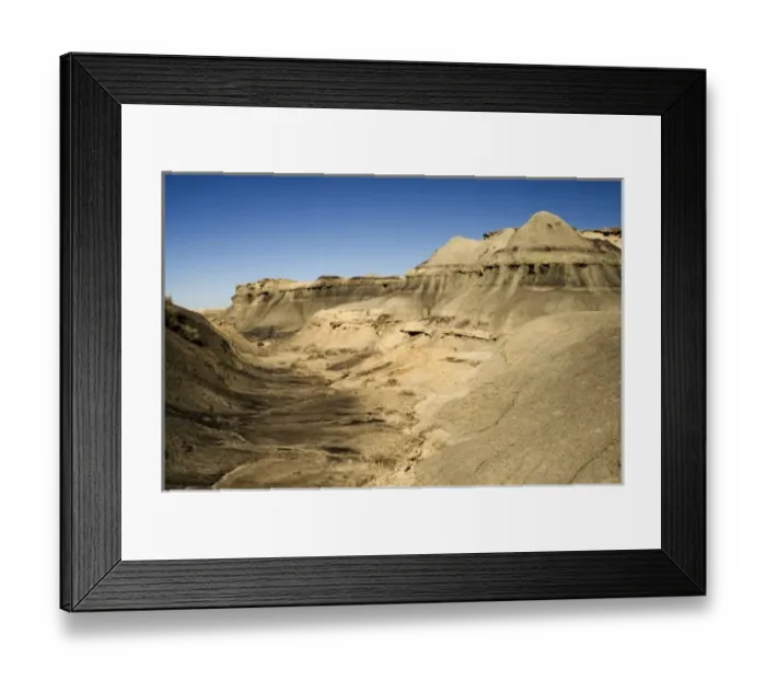Framed Print : Moonscape Hills in Bisti Wilderness Badlands, New Mexico Framed Print : Moonscape Hills in Bisti Wilderness Badlands, New Mexico
