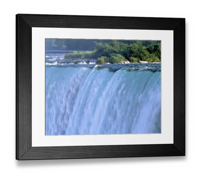 Framed Print : USA, New York, Niagara Falls. The powerful waters of Niagara Falls, New York, sometimes Framed Print : USA, New York, Niagara Falls. The powerful waters of Niagara Falls, New York, sometimes