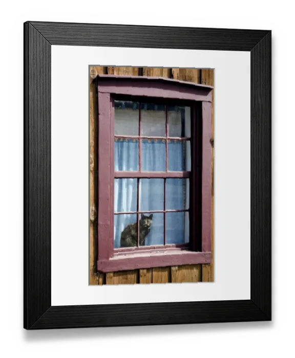 Framed Print : USA, New Mexico, Lincoln. Town of Lincoln, New Mexico, famous as center of the 19th