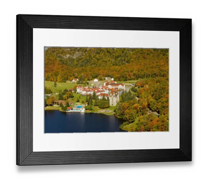 Framed Print : Lake Gloriette and the Balsams Grand Resort as seen from the cliffs above NH 26 in Dixville Notch Framed Print : Lake Gloriette and the Balsams Grand Resort as seen from the cliffs above NH 26 in Dixville Notch