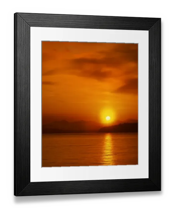 Framed Print : USA, Washington, Snohomish County. Sunset over Puget Sound Framed Print : USA, Washington, Snohomish County. Sunset over Puget Sound