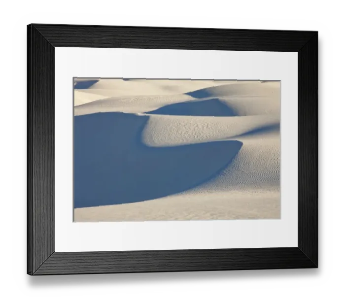 Framed Print : Sand dunes at White Sands National Monument in New Mexico Framed Print : Sand dunes at White Sands National Monument in New Mexico
