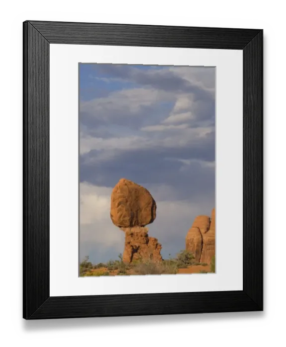 Framed Print : Balanced Rock, Arches National Park, , near Moab, Utah Framed Print : Balanced Rock, Arches National Park, , near Moab, Utah