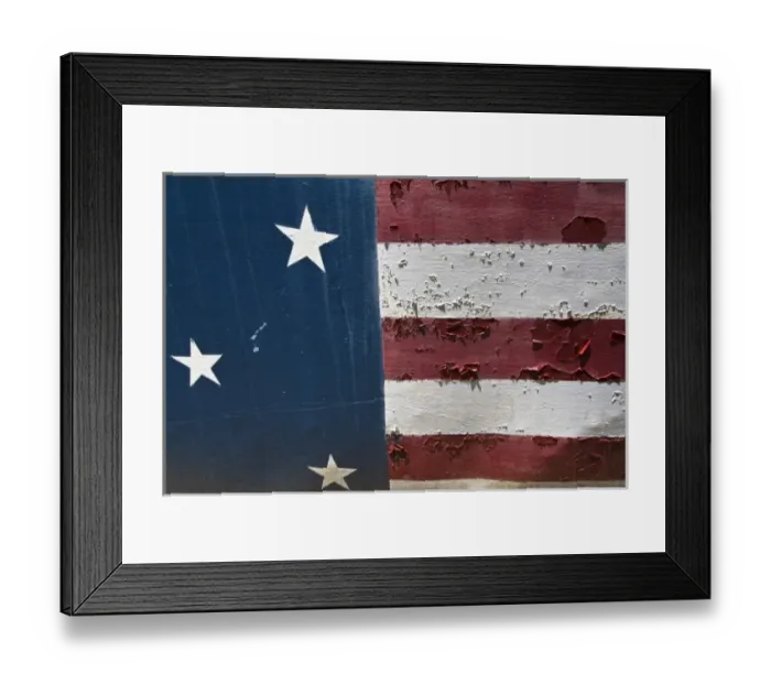 Framed Print : USA, New York, East Hampton. Detail of boat painted with USA flag Framed Print : USA, New York, East Hampton. Detail of boat painted with USA flag