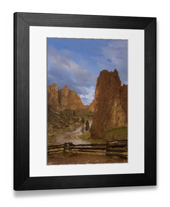 Framed Print : USA, Oregon. View of Crooked River in Smith Rock State Park Framed Print : USA, Oregon. View of Crooked River in Smith Rock State Park