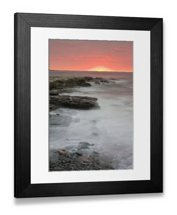 Framed Print : Sunrise near Brenton Point State Park on Ocean Road in Newport, Rhode Island Framed Print : Sunrise near Brenton Point State Park on Ocean Road in Newport, Rhode Island
