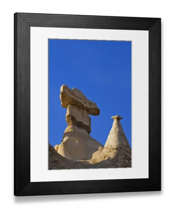 Framed Print : Badlands formations in the Bisti Wilderness in San Juan County, New Mexico, USA Framed Print : Badlands formations in the Bisti Wilderness in San Juan County, New Mexico, USA