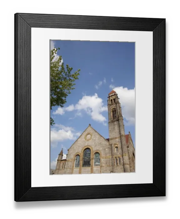 Framed Print : Virginia, Norfolk. Epworth Methodist Episcopal Church, c. 1894