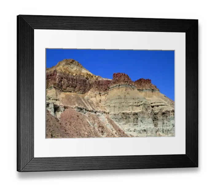 Framed Print : Cathedral Rock at the John Day Fossil Beds National Monument in Eastern Oregon, USA Framed Print : Cathedral Rock at the John Day Fossil Beds National Monument in Eastern Oregon, USA