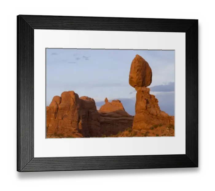 Framed Print : Balanced Rock, Arches National Park, near Moab, Utah Framed Print : Balanced Rock, Arches National Park, near Moab, Utah