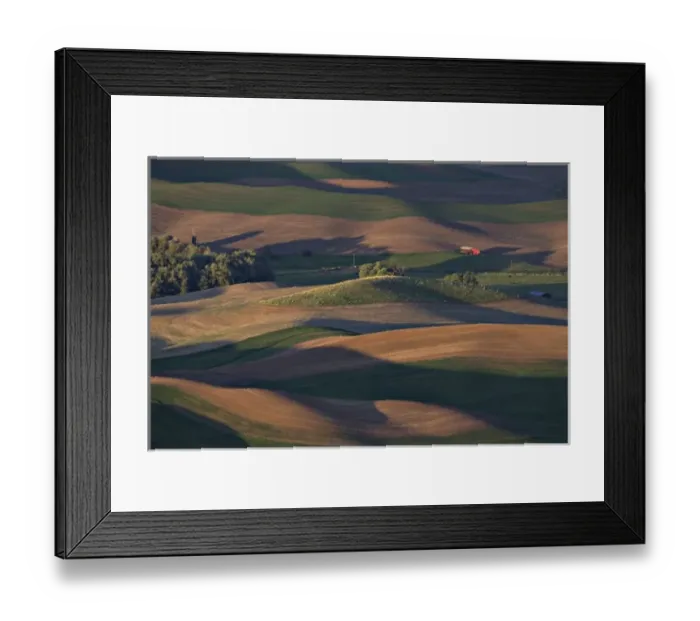 Framed Print : North America, USA, Washington, Palouse area. Scene at dawn from Steptoe Butte Framed Print : North America, USA, Washington, Palouse area. Scene at dawn from Steptoe Butte