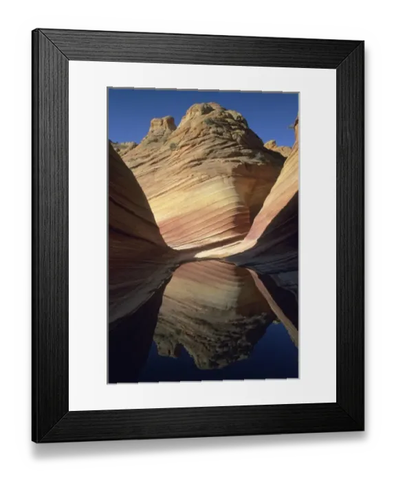 Framed Print : USA, Utah, The Wave, Coyote Buttes, Paria / Vermillion Cliffs National Monument Framed Print : USA, Utah, The Wave, Coyote Buttes, Paria / Vermillion Cliffs National Monument
