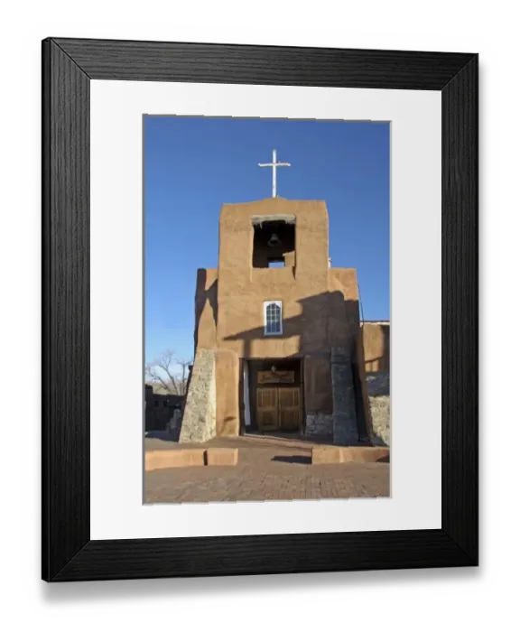 Framed Print : The San Miguel Mission in Santa Fe, New Mexico - said to be the oldest church in the United States Framed Print : The San Miguel Mission in Santa Fe, New Mexico - said to be the oldest church in the United States