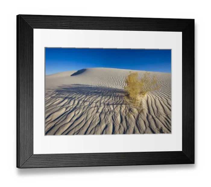 Framed Print : Sand dunes at White Sands National Monument in New Mexico Framed Print : Sand dunes at White Sands National Monument in New Mexico