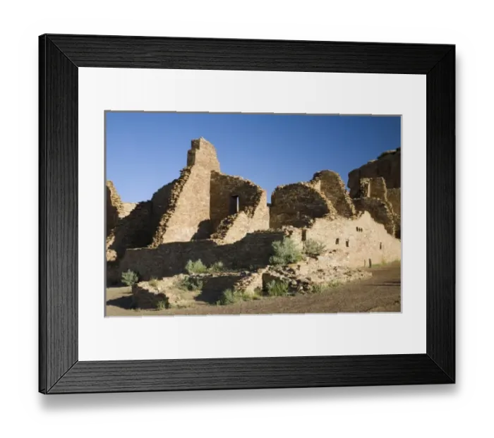 Framed Print : NM, New Mexico, Chaco Culture National Historic Park, Chaco Canyon, home of Ancestral Framed Print : NM, New Mexico, Chaco Culture National Historic Park, Chaco Canyon, home of Ancestral