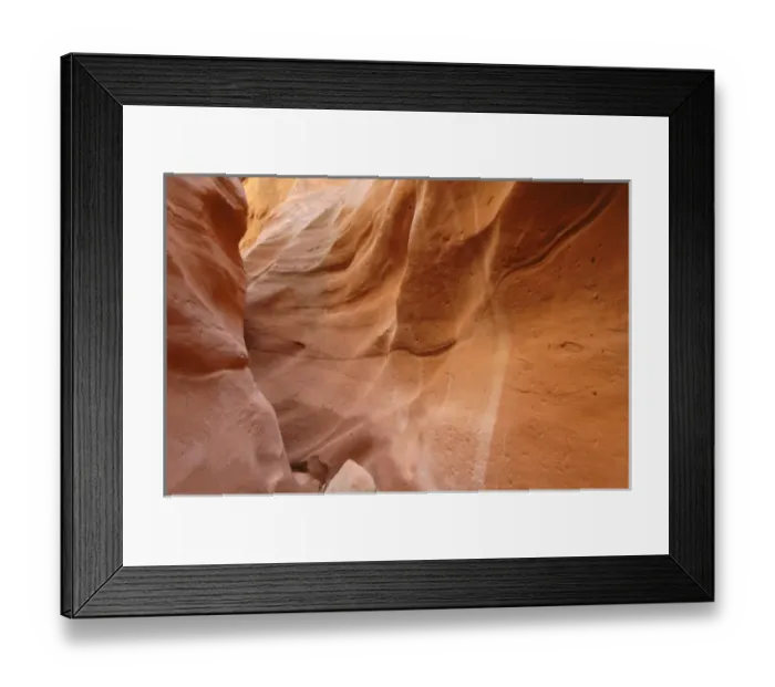 Framed Print : USA, Utah, Grand Staircase Escalante NM, Dry Fork Slot Canyon