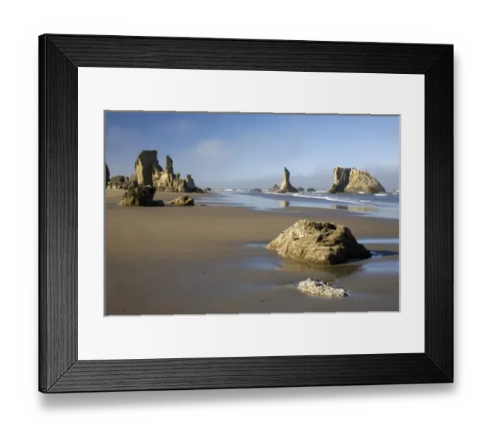 Framed Print : OR, Oregon Coast, Bandon, Bandon Beach Framed Print : OR, Oregon Coast, Bandon, Bandon Beach