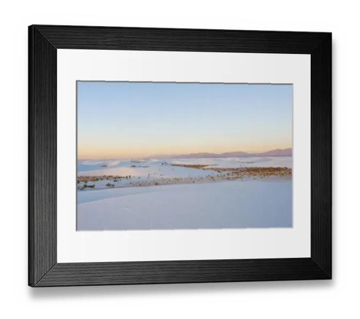 Framed Print : North America, USA, New Mexico, White Sands National Monument, Transverse Dunes Framed Print : North America, USA, New Mexico, White Sands National Monument, Transverse Dunes
