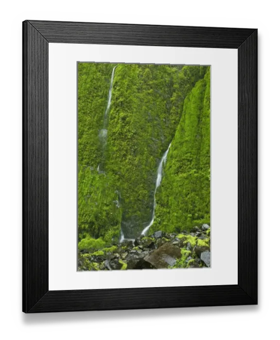 Framed Print : USA, Oregon, Columbia River Gorge. Waterfall on Elowah Falls Trail Framed Print : USA, Oregon, Columbia River Gorge. Waterfall on Elowah Falls Trail