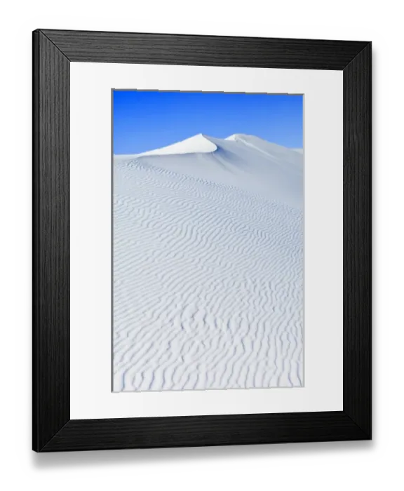 Framed Print : USA, NM, White Sands NM, Sand Dune Framed Print : USA, NM, White Sands NM, Sand Dune