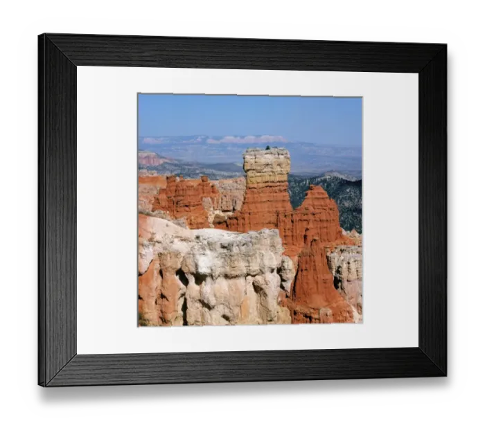 Framed Print : North America, USA, Utah, Bryce Canyon, N. P. Hoodos, Towers and Pinacles