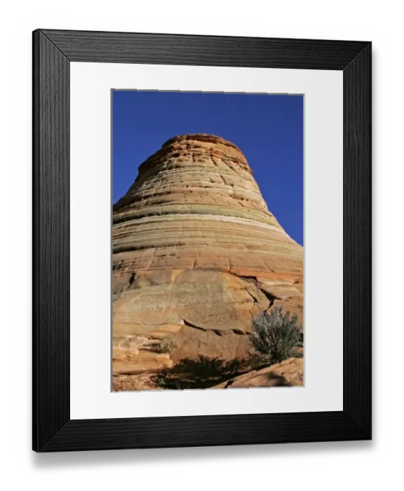 Framed Print : USA, Utah, Zion National Park. Rock formation near Checkerboard Mesa Framed Print : USA, Utah, Zion National Park. Rock formation near Checkerboard Mesa