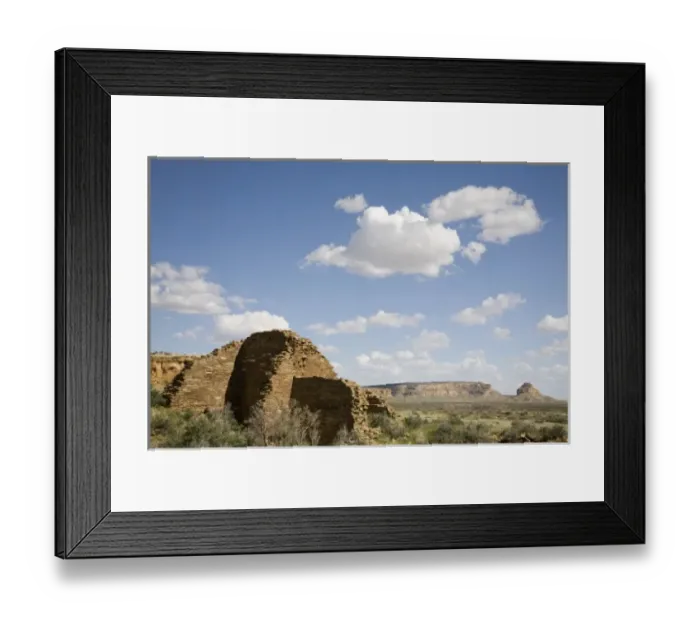 Framed Print : NM, New Mexico, Chaco Culture National Historic Park, Chaco Canyon, home of Ancestral Framed Print : NM, New Mexico, Chaco Culture National Historic Park, Chaco Canyon, home of Ancestral