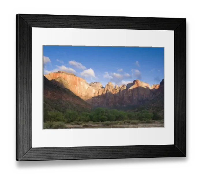 Framed Print : USA, Utah, Zion NP, Towers of the Virgin Framed Print : USA, Utah, Zion NP, Towers of the Virgin