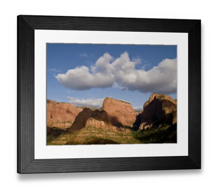 Framed Print : Nagunt Mesa and Timber Top Mountain, Kolob Canyons, Zion National Park, UT Framed Print : Nagunt Mesa and Timber Top Mountain, Kolob Canyons, Zion National Park, UT