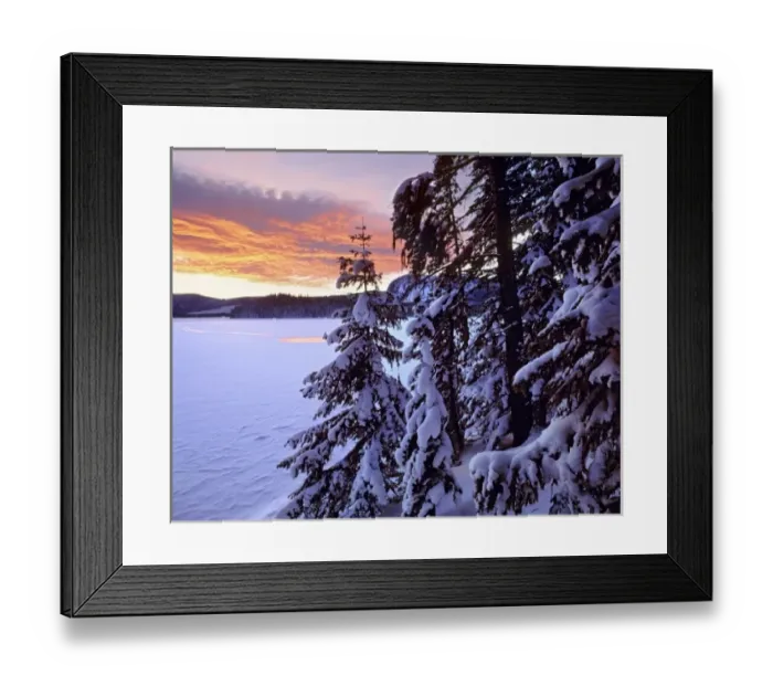 Framed Print : USA, Oregon, Newberry NVM. Sunset colors the clouds above Paulina Lake, Newberry NVM, Oregon Framed Print : USA, Oregon, Newberry NVM. Sunset colors the clouds above Paulina Lake, Newberry NVM, Oregon