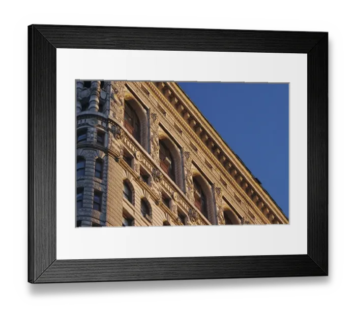 Framed Print : North America, USA, New York, New York City, Manhattan. Flatiron Building detail Framed Print : North America, USA, New York, New York City, Manhattan. Flatiron Building detail