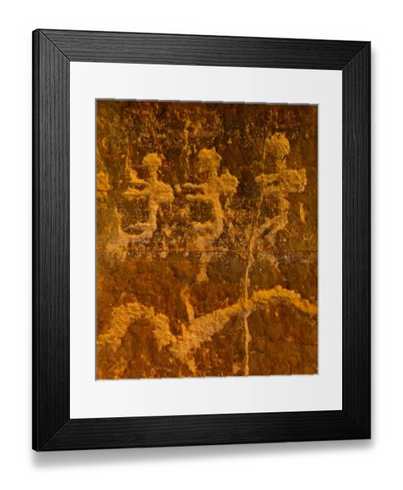 Framed Print : Petroglyphs - Zion National Park, UT Framed Print : Petroglyphs - Zion National Park, UT