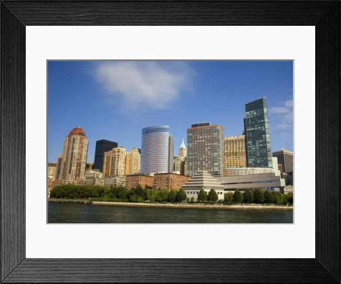 Framed Print : Lower Manhattan, New York City, New York, USA