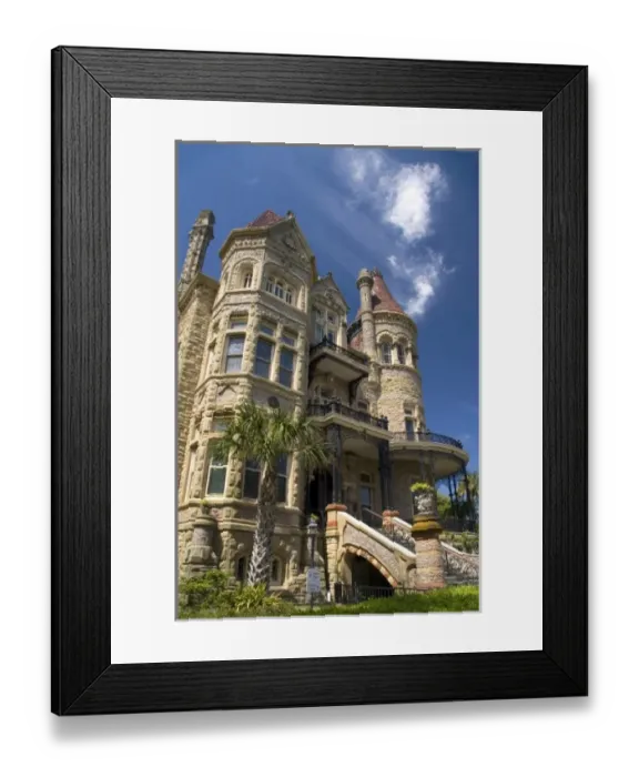 Framed Print : The Bishops Palace, also known as Greshams Castle is an ornate Victorian Framed Print : The Bishops Palace, also known as Greshams Castle is an ornate Victorian