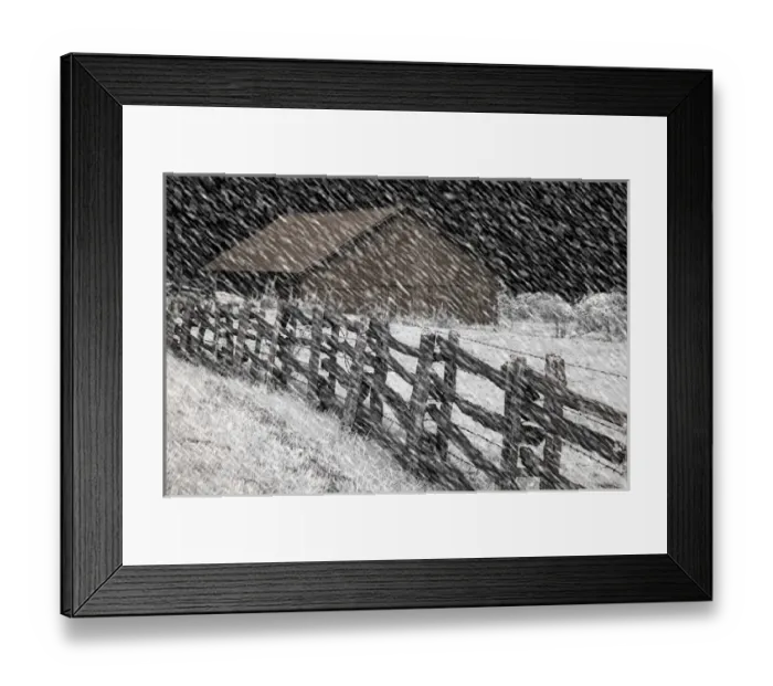 Framed Print : North America, USA, North Carolina, Blue Ridge Parkway, infrared digitally altered image of barn Framed Print : North America, USA, North Carolina, Blue Ridge Parkway, infrared digitally altered image of barn