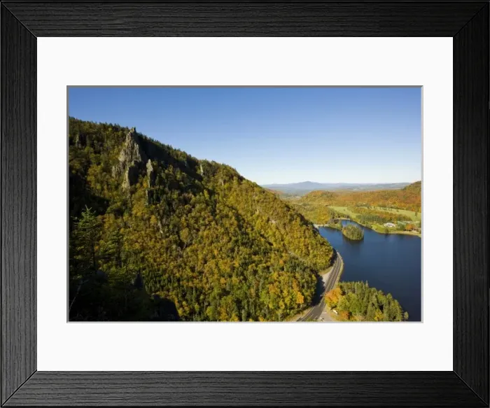 Framed Print : Lake Gloriette as seen from the cliffs above NH 26 in Dixville Notch, New Hampshire Framed Print : Lake Gloriette as seen from the cliffs above NH 26 in Dixville Notch, New Hampshire