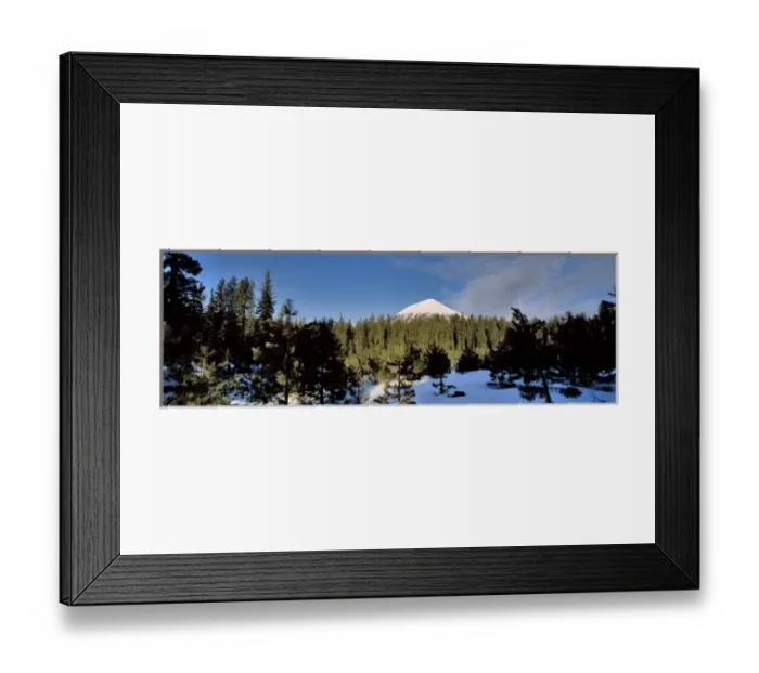 Framed Print : USA, Oregon, Mt McLoughlin. Mt McLoughin, at 9495 feet, is the highest mountain in Framed Print : USA, Oregon, Mt McLoughlin. Mt McLoughin, at 9495 feet, is the highest mountain in