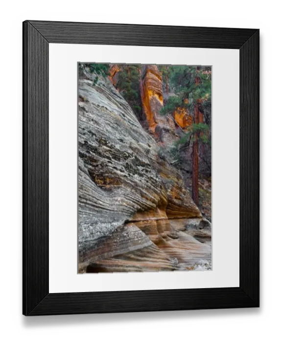 Framed Print : USA, Utah, Zion National Park. Rock formations in Red Rock Canyon Framed Print : USA, Utah, Zion National Park. Rock formations in Red Rock Canyon
