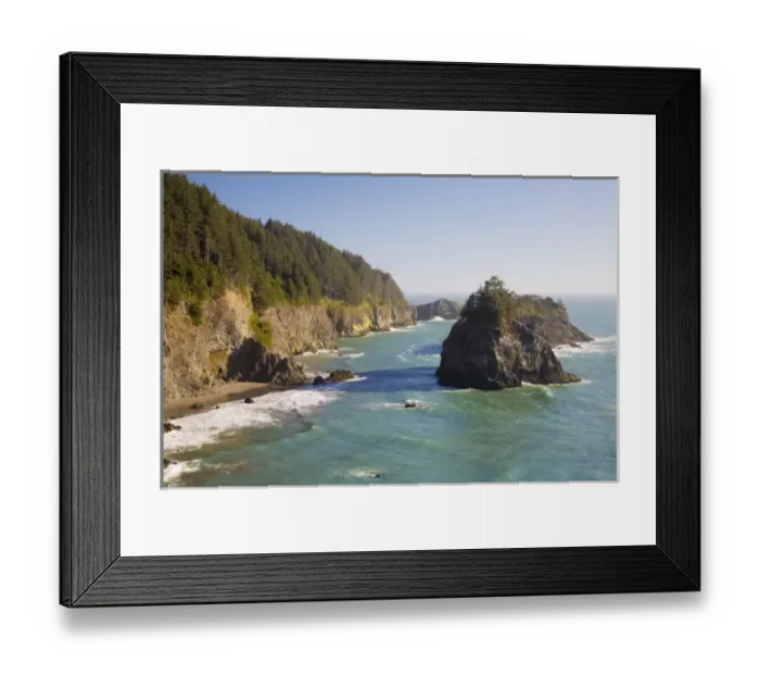 Framed Print : OR, Oregon Coast, Samuel H. Boardman State Scenic Corridor, Seastacks Framed Print : OR, Oregon Coast, Samuel H. Boardman State Scenic Corridor, Seastacks