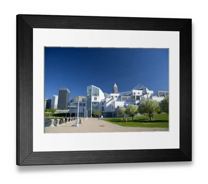 Framed Print : Great Lakes Science Center at Cleveland, Ohio