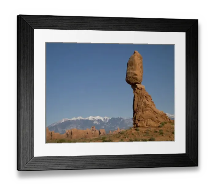 Framed Print : Balanced Rock, Arches National Park, UT Framed Print : Balanced Rock, Arches National Park, UT