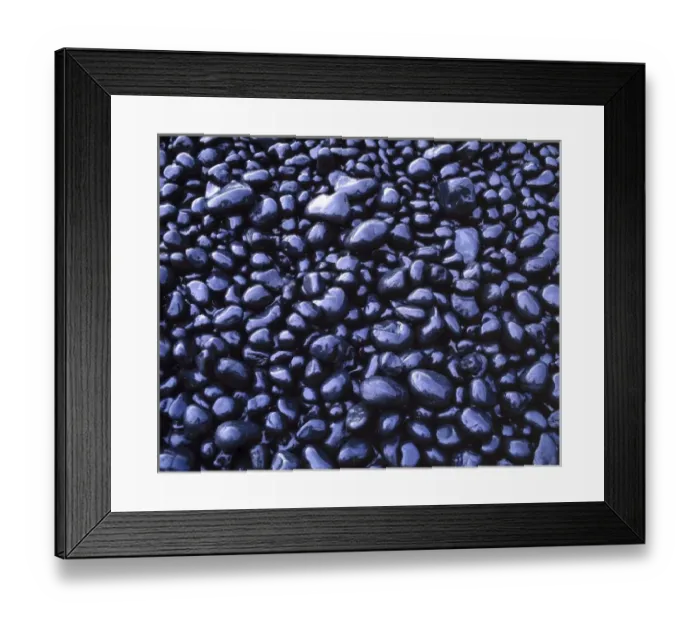 Framed Print : USA, Oregon, Agate Beach SP. Ocean water has finely polished these pebbles at Agate Framed Print : USA, Oregon, Agate Beach SP. Ocean water has finely polished these pebbles at Agate