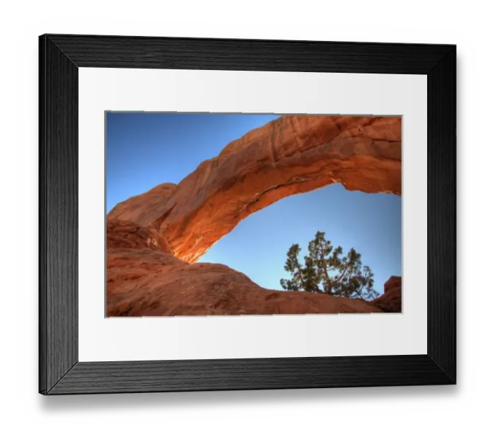 Framed Print : Utah, Arches NP, North Window Framed Print : Utah, Arches NP, North Window
