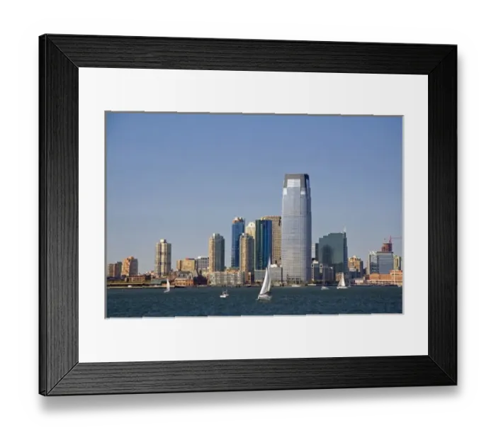 Framed Print : Goldman Sachs Tower in Jersey City, New Jersey, USA Framed Print : Goldman Sachs Tower in Jersey City, New Jersey, USA