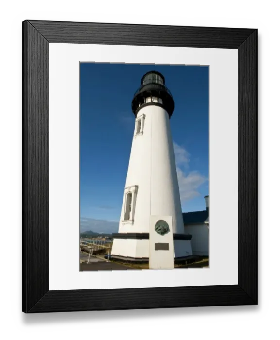 Framed Print : Yaquina Head Lighthouse in Newport, Oregon Framed Print : Yaquina Head Lighthouse in Newport, Oregon
