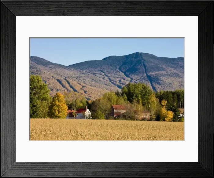 Framed Print : USA, North America, Vermont