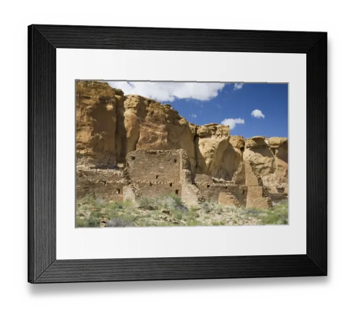 Framed Print : NM, New Mexico, Chaco Culture National Historic Park, Chaco Canyon, home of Ancestral Framed Print : NM, New Mexico, Chaco Culture National Historic Park, Chaco Canyon, home of Ancestral