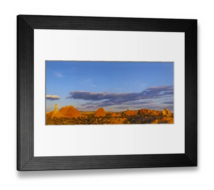 Framed Print : Panoramic view at Kodachrome State Park in Utah at last light Framed Print : Panoramic view at Kodachrome State Park in Utah at last light