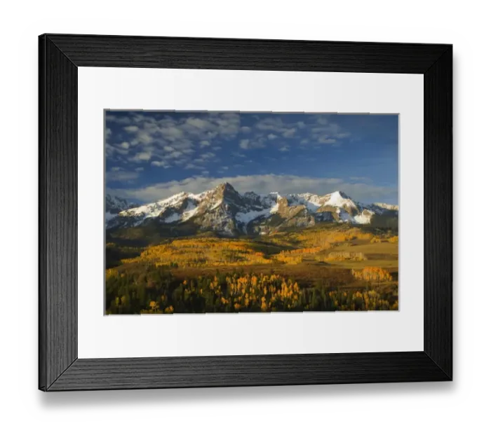 Framed Print : USA, Colorado, Rocky Mountains, San Juan Mountains